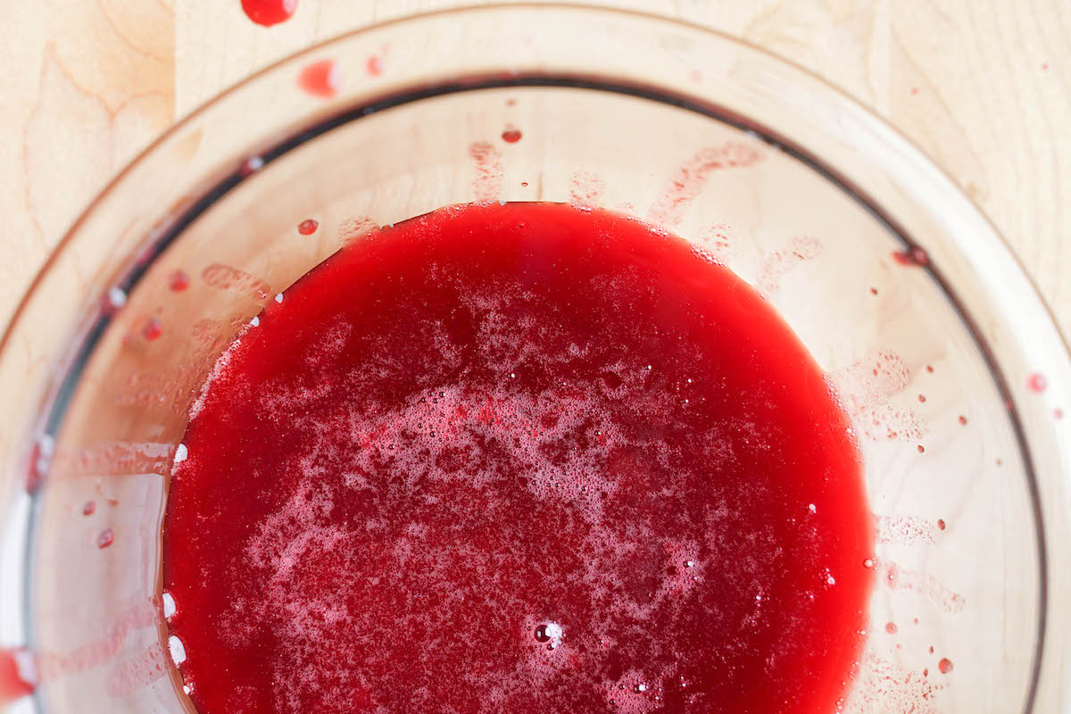 Hawthorn berry juice
