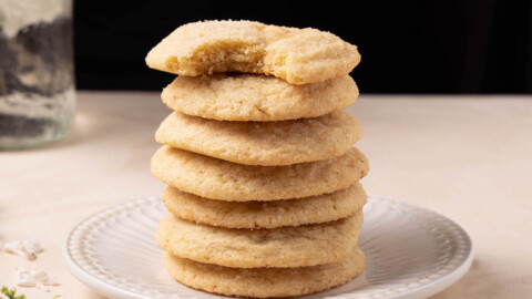 Vanilla Lilac Snickerdoodle Cookies - Butter Witch