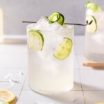 An ice cold white linen cocktail
