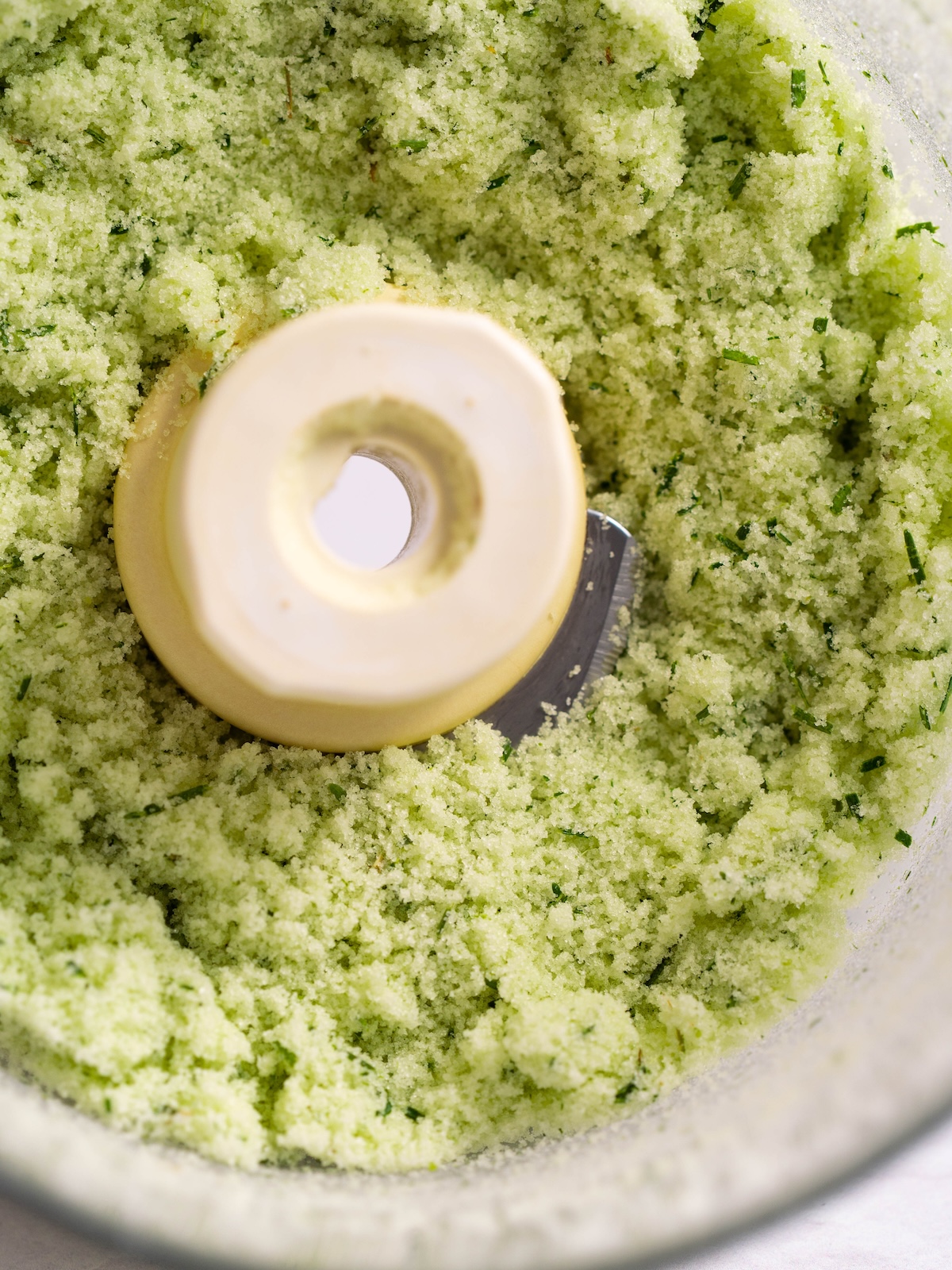 Douglas fir needles processed with sugar